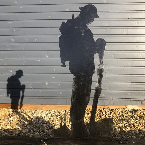 Large tommy soldier statue - tommy,