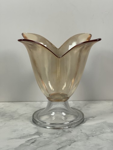 Art deco style tulip - tulip, glass