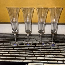 Czech Republic SET OF 4 FLUTED