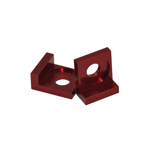 Red 15mm block chain - red,