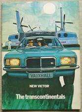 VAUXHALL Victor Car Sales Brochure For 1972  V2069/2/72 SL de Luxe 2300 Estate