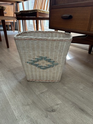 Vintage wicker woven rattan - vintage,