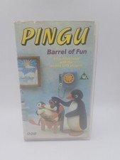 Pingu Barrel Of Fun VHS VIDEO