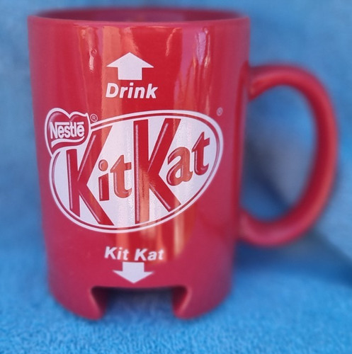 Mug kit kat with bischit - with,