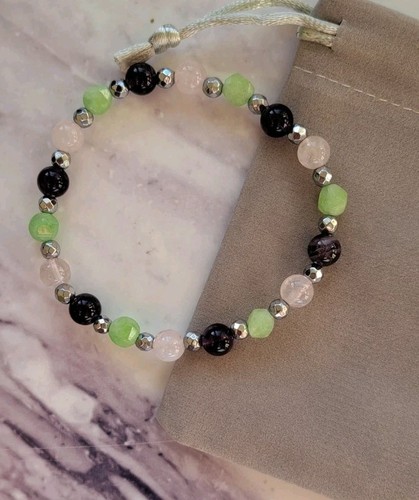 Peridot amethyst and rose - peridot,,