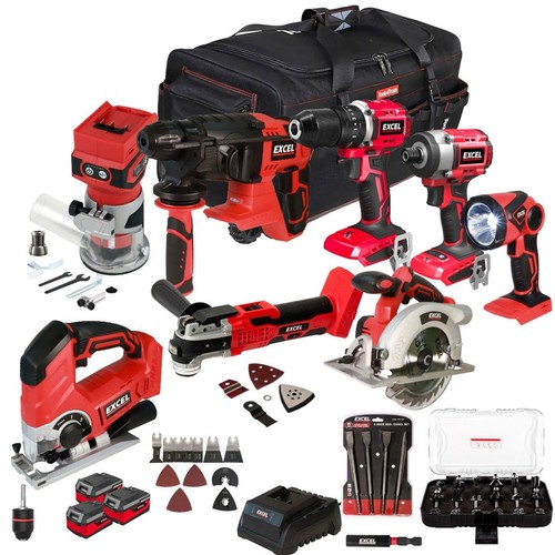 Excel 18v 8pcs - excel, power