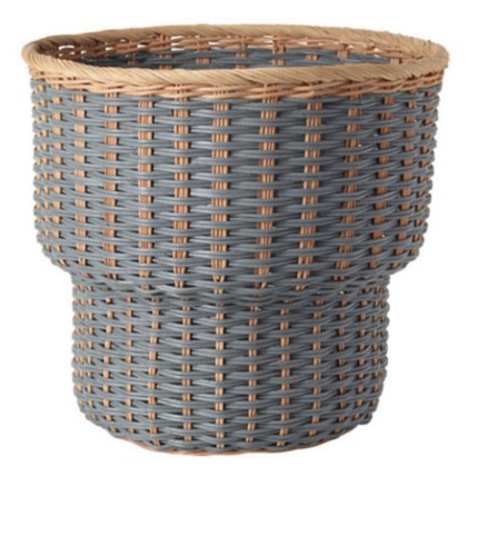 Ikea plant pot - plant, rattan