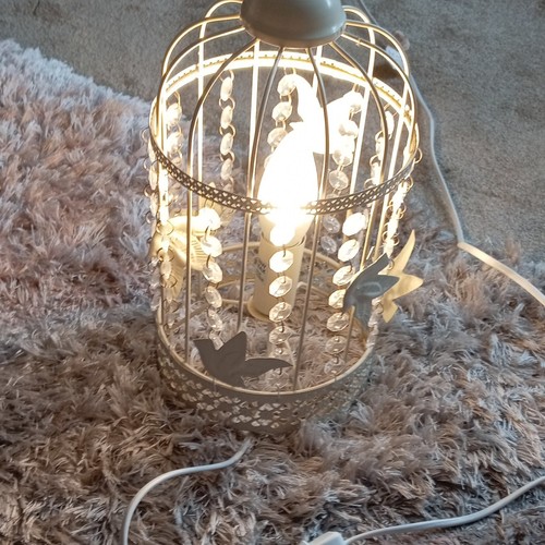 Butterfly cage table lamp - butterfly,