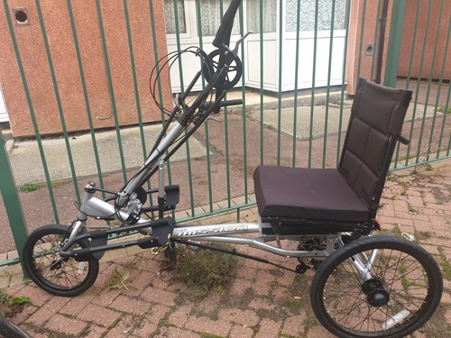 Recumbent trike bike - recumbent,