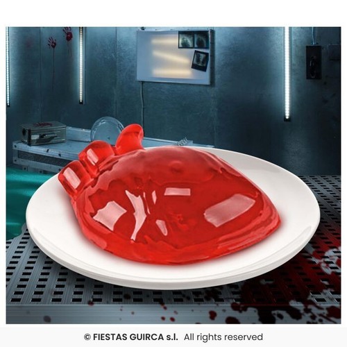 Heart jelly mould - jelly, halloween