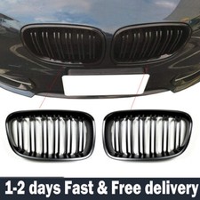Gloss Black Front Kidney Grill