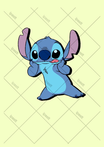 Stitch pre cut edible cake - cut,