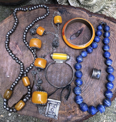 Vintage african berber lapis - vintage,