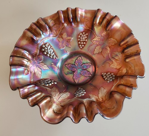 Vtg carnival glass - vtg,