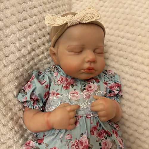 Reborn baby doll sleeping - baby,