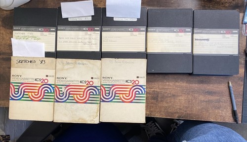 Umatic cassette tapes - 5,