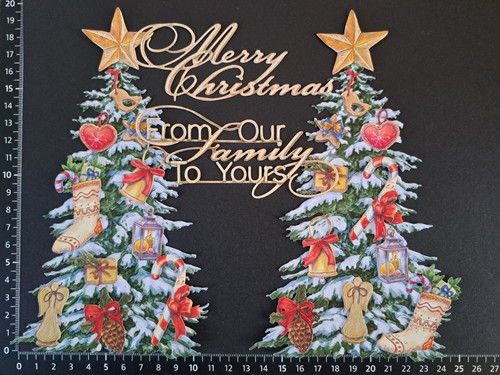 Large christmas trees die - christmas, trees,