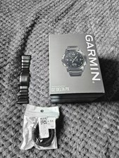Garmin D2 Delta PX Aviator Titanium Band Watch 51 mm Format + Rubber Band Cover