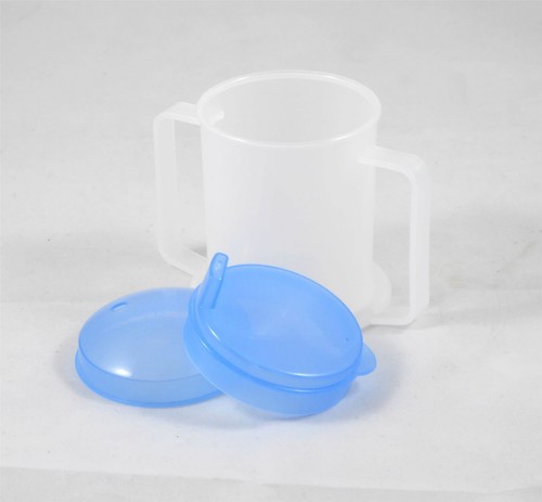 Two handled wide base drinking - handled,