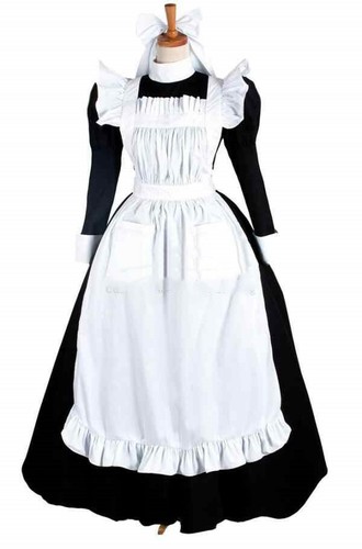 Sissy maid dress lockable