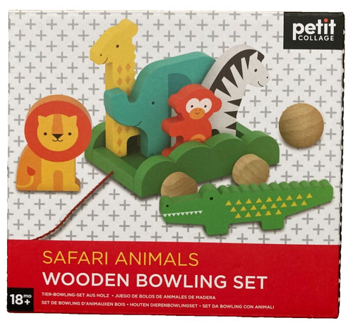 Petit collage safari animals - petit,