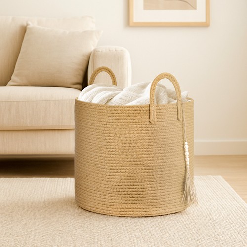 Laundry basket wicker - laundry,