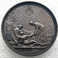 WW1 Nursing Medal - Red Cross 'Home Nursing Class' Joseph Miller 1915 - Nurse