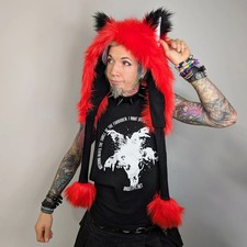 Pawstar Fox Yip Puffet Hood -
