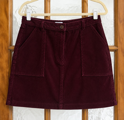 Papaya burgundy corduroy mini - papaya,