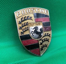 Period Porsche Bonnet Badge -
