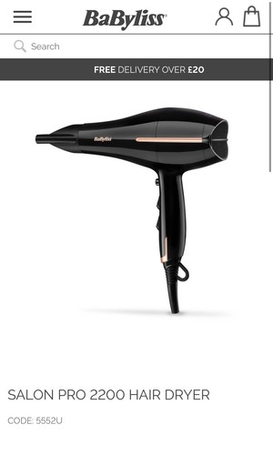 Babyliss 5552u salon - salon, pro