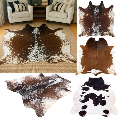 Real cowhide rug hair hide - real,