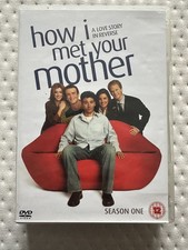 How I Met Your Mother Season 1 (DVD, 2009, 3-Disc box Set) great used condition 