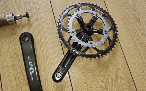 Fsa road bike chainset 170mm - chainset,