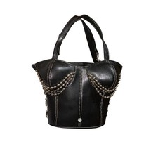 Vintage Black Corset Bustier