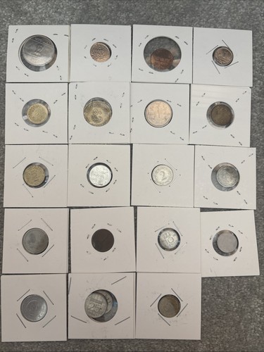 World coins 2x2 hol - 20,