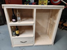 Home Bar Drinks Unit 120cm