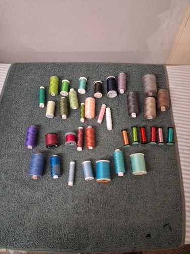 Job lot cotton reels 36 - job,