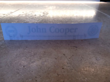 CLASSIC MINI JOHN COOPER GARAGES MPI DEALER DEALERSHIP STICKER RARE S WORKS NOS