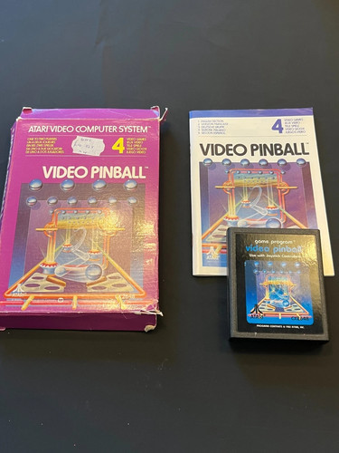 Video pinball original atari - pinball,
