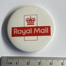 Collectible pin badge Royal Mail Post Office logo ref Red