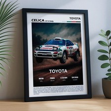 Celica GT-Four Rally Poster