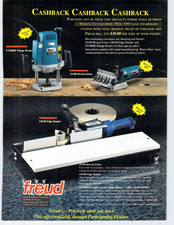Vtg Print Ad Freud Power Tools