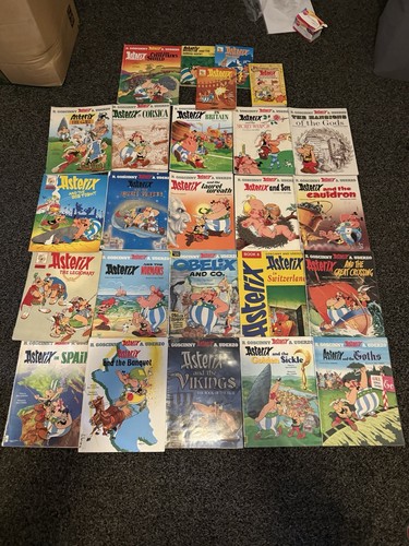 Asterix books large collection - asterix,