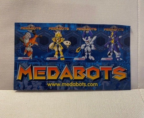 Vintage medabots trading cards