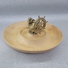 Brass Ships Wheel Nautical