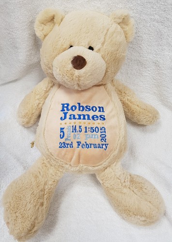 Personalised mumbles teddy