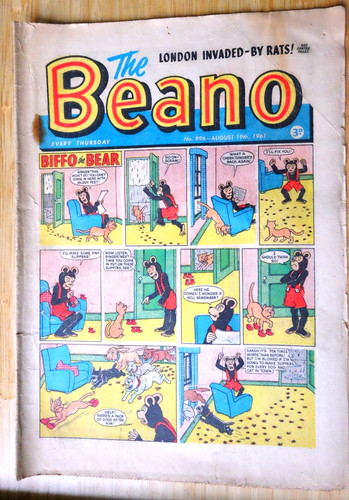 Beano comic 996 august - comic,