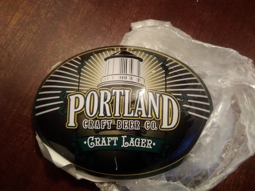 Portland craft lager perspex