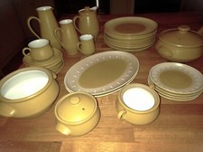 DENBY ODE STONEWARE DINNER SERVICE  - INDIVIDUALLY AVAILABLE - A1 USED CONDITION
